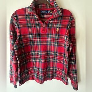 Men’s polo estate rib pullover.